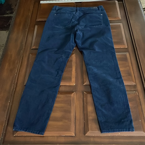 Women’s size 12/32 buffalo supreme midrise skinny stretch darkblue corduroy pant - Picture 11 of 12